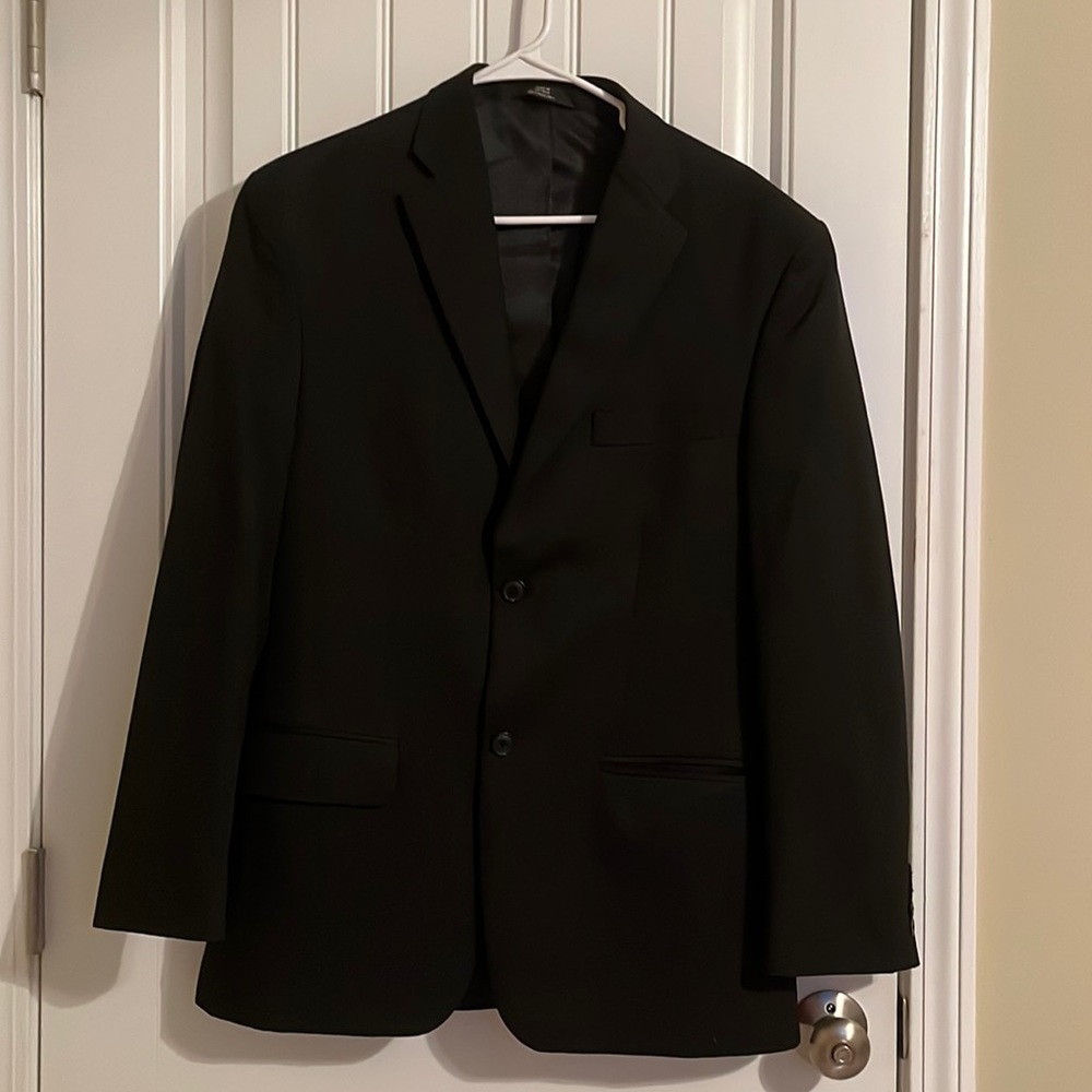 Haggar Men’s Black Blazer/Suit Jacket